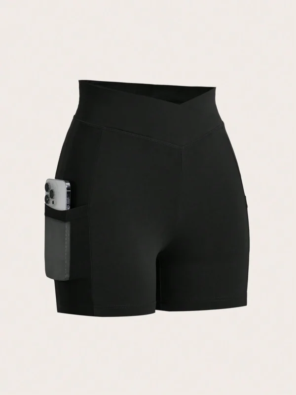 SHEIN LUNE 2 pièces shorts poche – Image 3