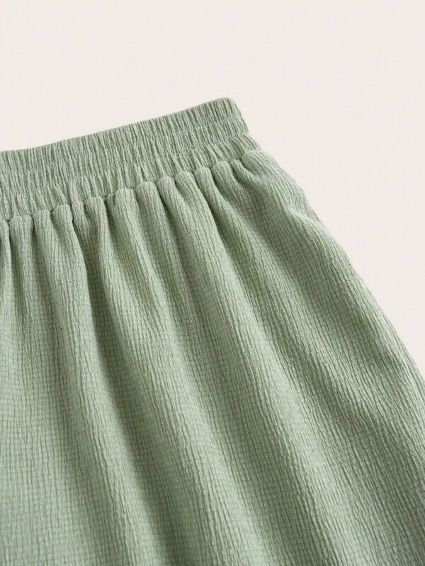 SHEIN EZwear Ensemble bandeau pantalon uni – Image 4