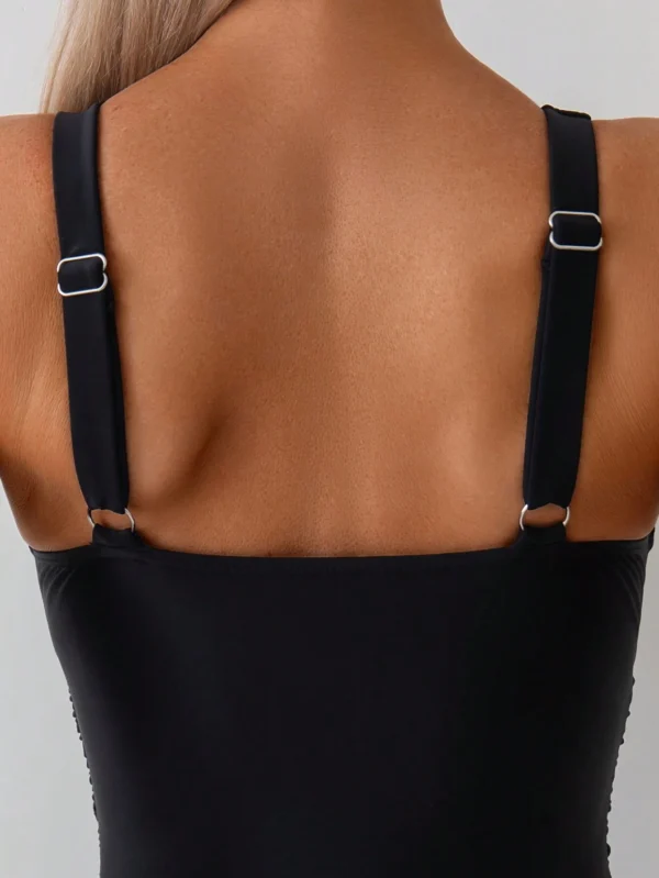 SHEIN Swim Maillot bain uni simple été – Image 4