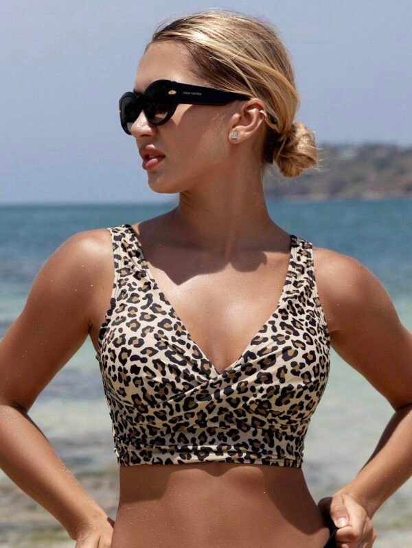 SHEIN SwimTop maillot imprimé aléatoire – Image 4