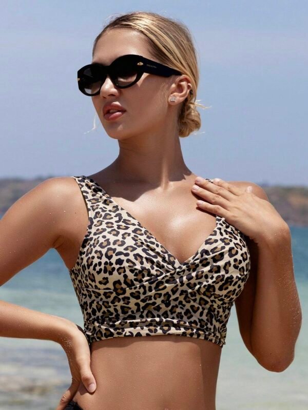SHEIN SwimTop maillot imprimé aléatoire – Image 5