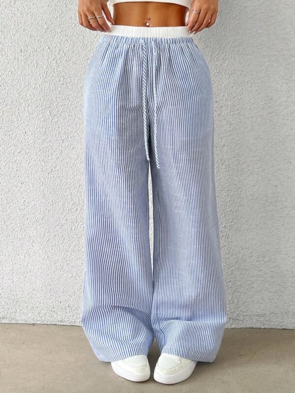 SHEIN EZwear Pantalon largeTissé – Image 7