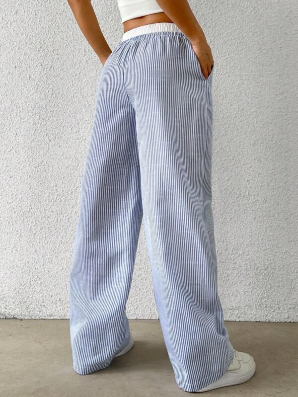 SHEIN EZwear Pantalon largeTissé – Image 3