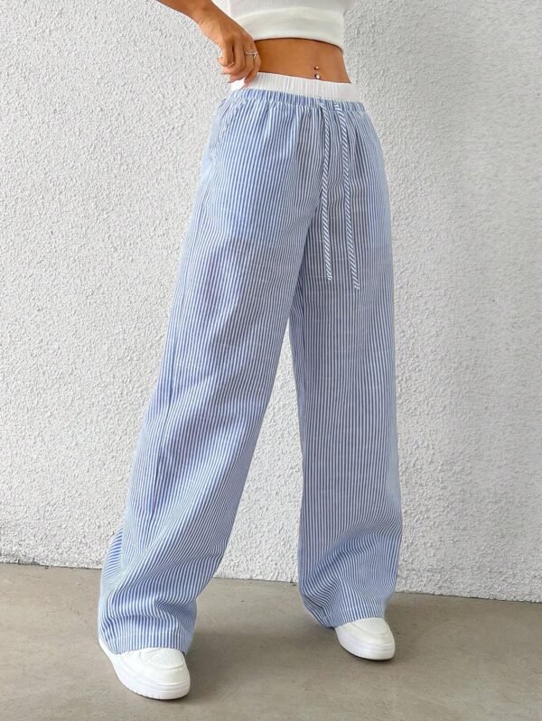 SHEIN EZwear Pantalon largeTissé – Image 6