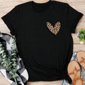 SHEIN RelaxivaT-shirt imprimé cœur minimaliste
