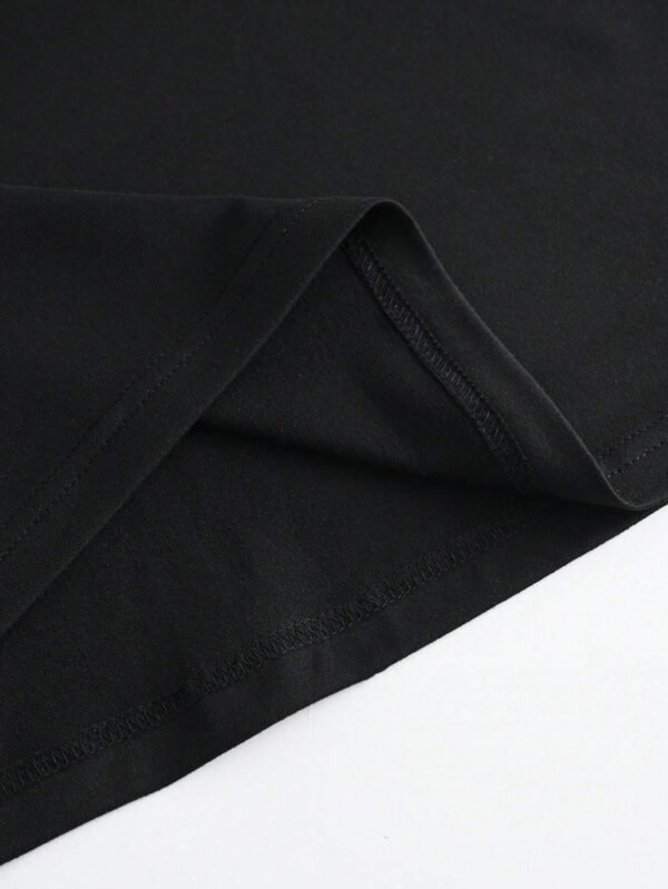SHEIN RelaxivaT-shirt imprimé cœur minimaliste – Image 3