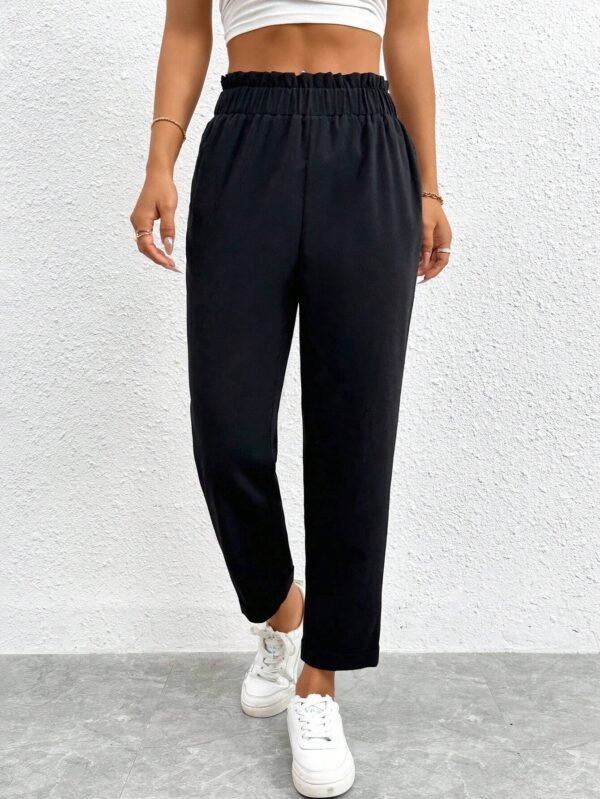 SHEIN PETITE Pantalon unicolore coupe – Image 7
