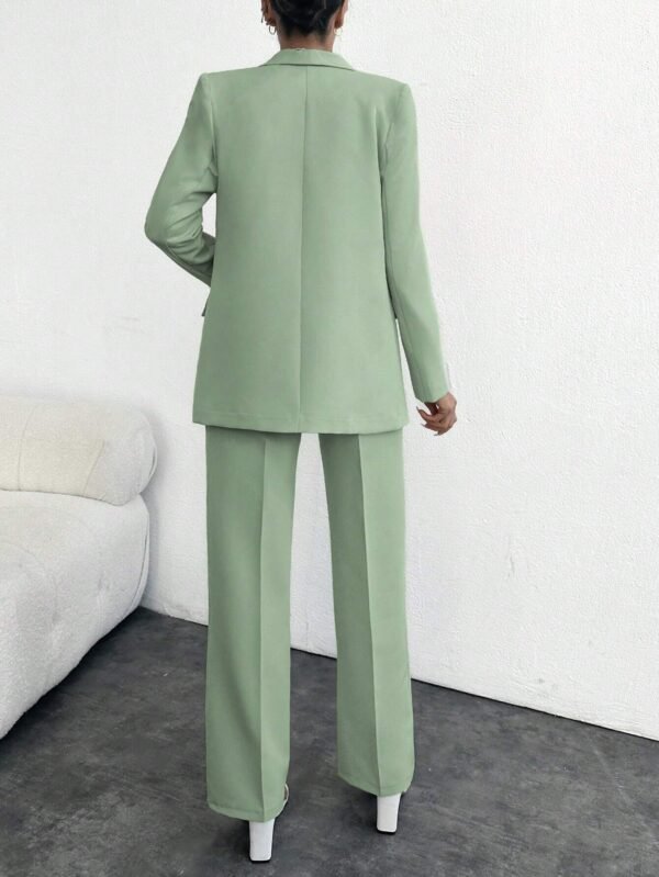 SHEIN CostumeD'affaires col vert – Image 2