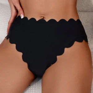 SHEIN Swim BasDe bikini coquillage festons