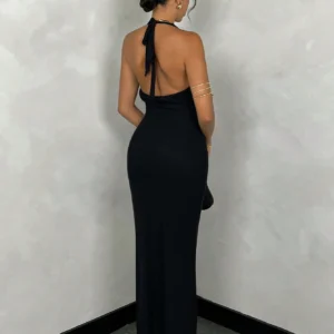 SHEIN BAE Robe élégante à col bénitier