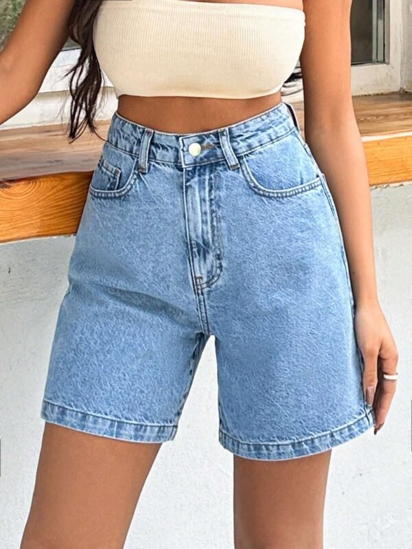 Cottnline Short coton rigide lavage moyen