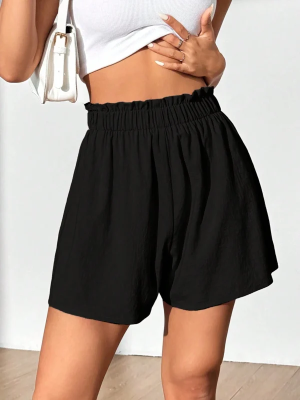 SHEIN MOOSTA Shorts amples froncée