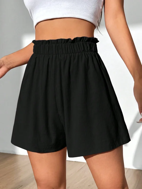 SHEIN MOOSTA Shorts amples froncée – Image 3