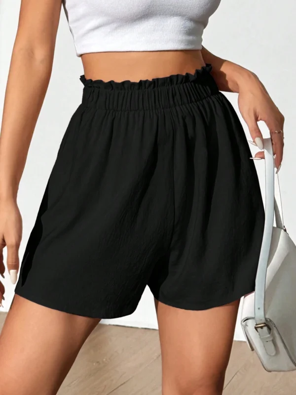 SHEIN MOOSTA Shorts amples froncée – Image 4