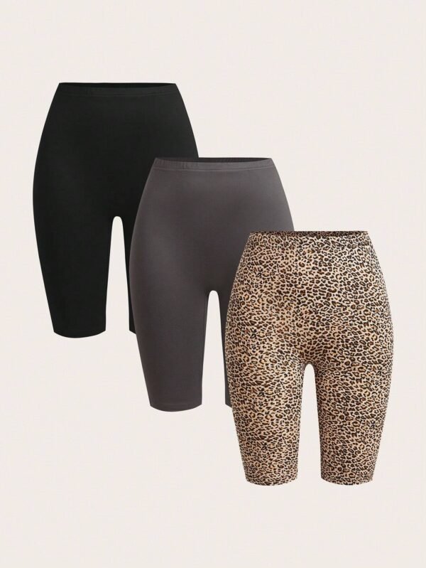 SHEIN EZwear 3 pièces leggings courts