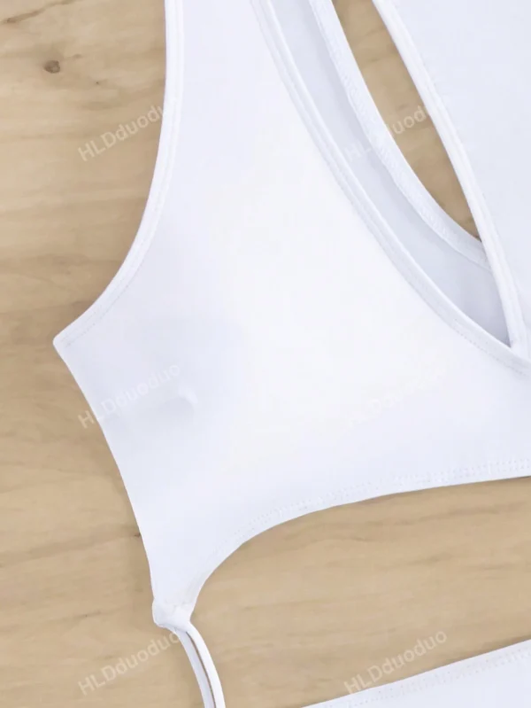 Maillot Une PièceDécoupé Épaule – Image 3