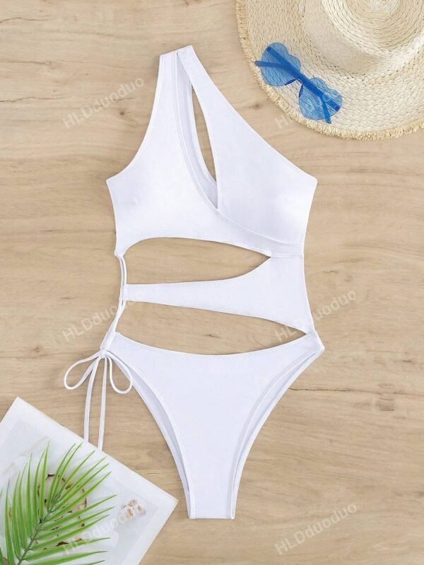 Maillot Une PièceDécoupé Épaule – Image 2