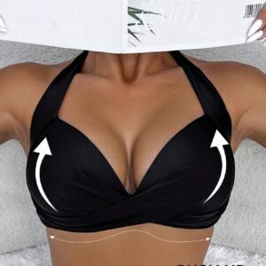 SHEIN Swim Haut bikiniTorsadé push-up