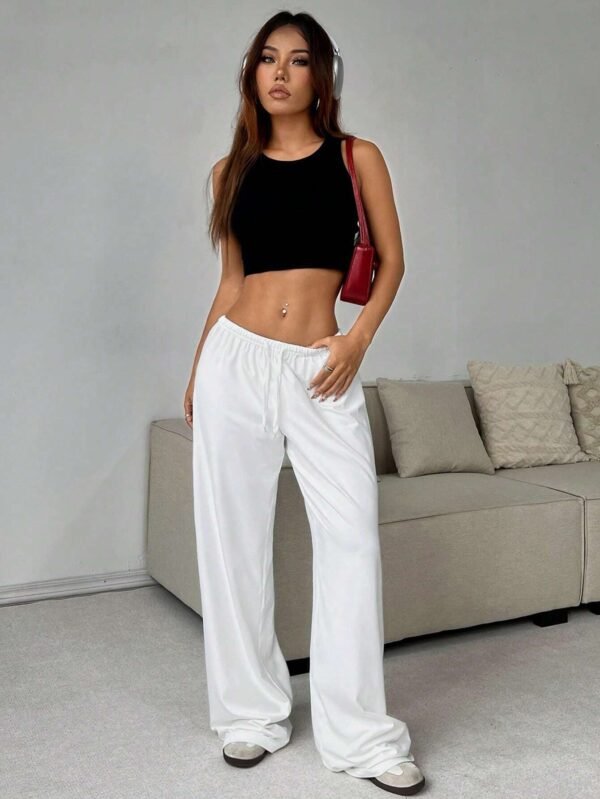 SHEIN EZwear Pantalon ample enTricot – Image 4