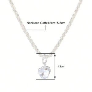 1 pièce Petit pendentif en diamant unique