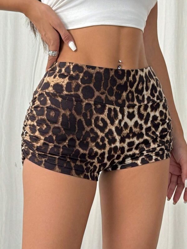 SHEIN EZwear Short vélo froncé – Image 4