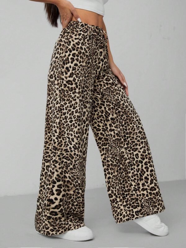 SHEIN PETITE Pantalon large à imprimé – Image 7