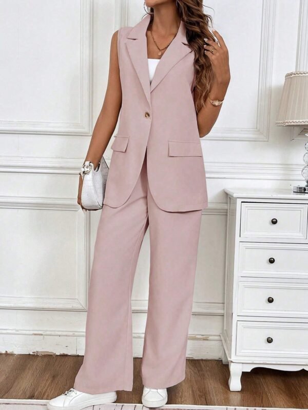 SHEIN LUNE EnsembleD'affaires été pantalon