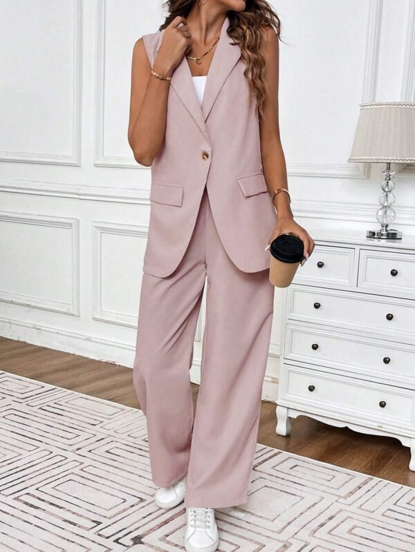 SHEIN LUNE EnsembleD'affaires été pantalon – Image 3