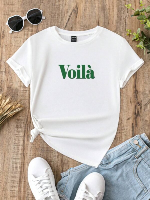SHEIN EssnceT-shirt à manches courtes – Image 3