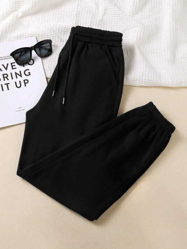INAWLY Pantalon unicolore cordonThermique