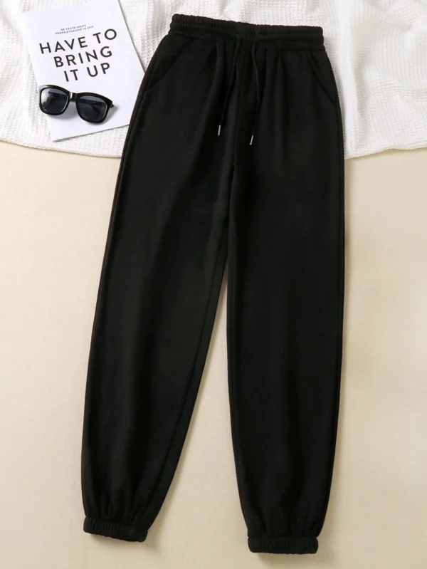 INAWLY Pantalon unicolore cordonThermique – Image 5