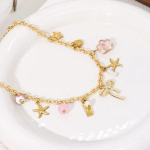 Collier multicomposant en acier inoxydable
