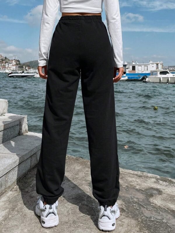 SHEIN Cottnline Pantalon jogging cordon – Image 2
