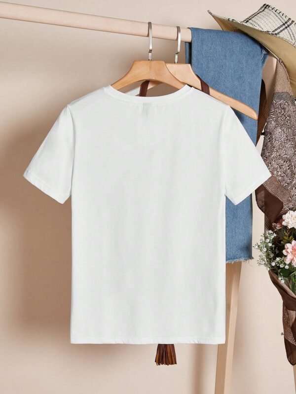 SHEIN EssnceT-shirt Ciao, T-shirt Ciao, – Image 2