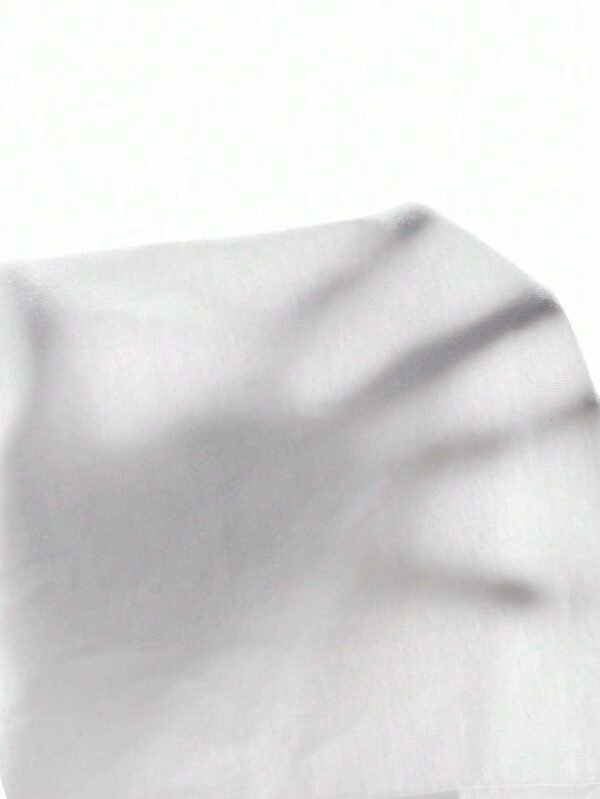SHEIN LUNET-shirt unicolore col rond – Image 7