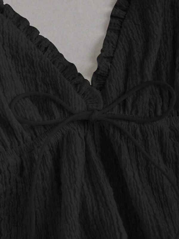 Sweetra Top camisole à volants en tricot – Image 5