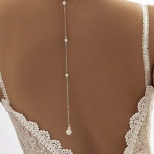 1 pièce Chaîne de poitrine avec pendentif à gland