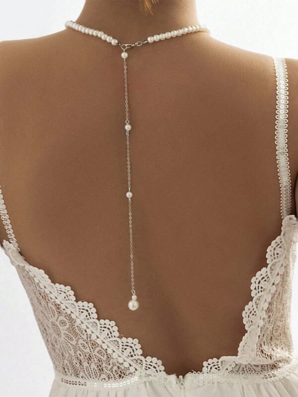 1 pièce Chaîne de poitrine avec pendentif à gland – Image 8