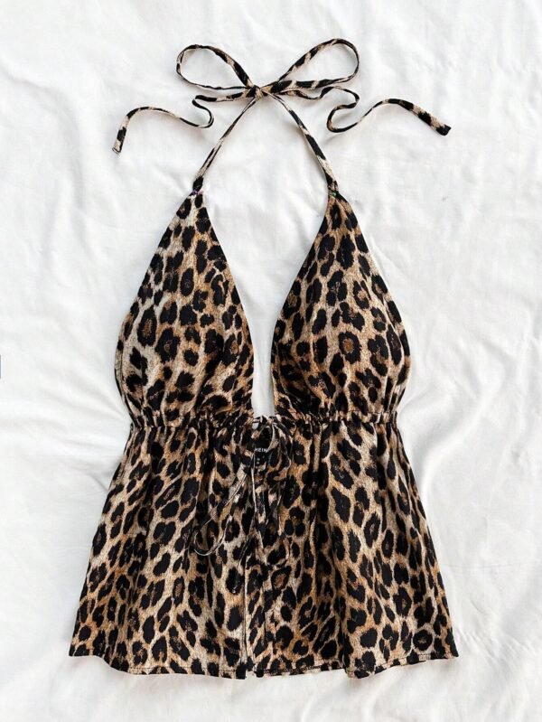 SHEIN Dreamara Débardeur à imprimé léopard – Image 3