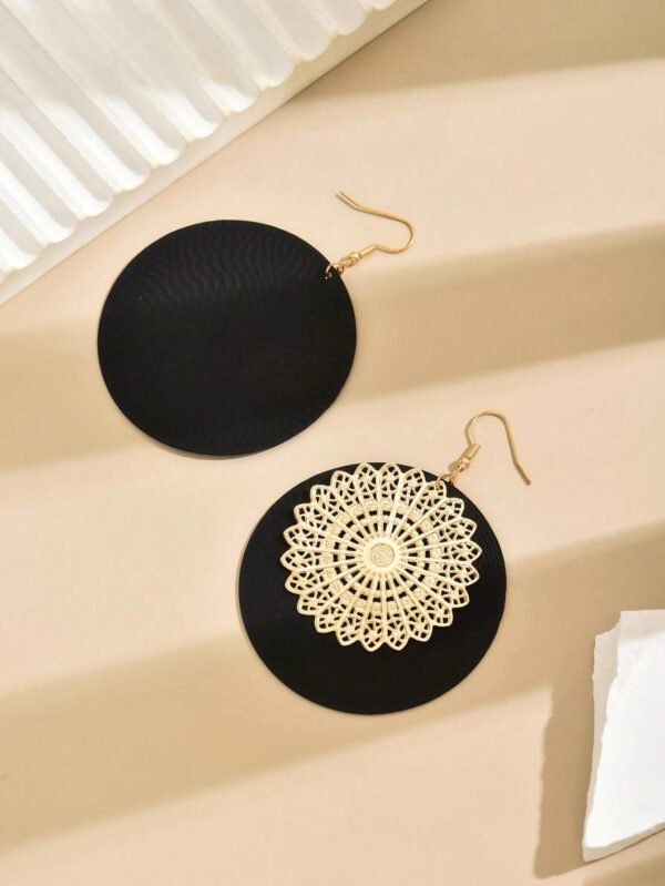 1 paire Boucles d'oreilles élégantes design – Image 4