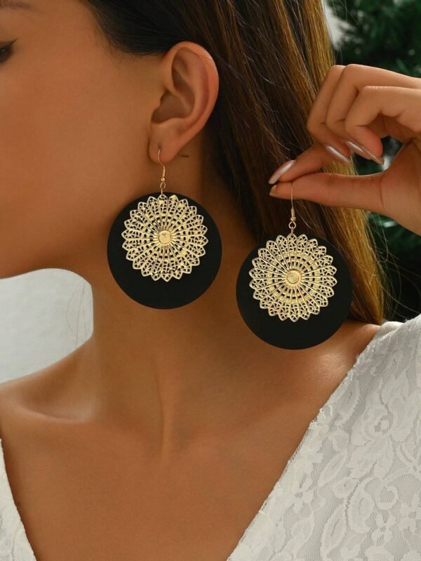 1 paire Boucles d'oreilles élégantes design
