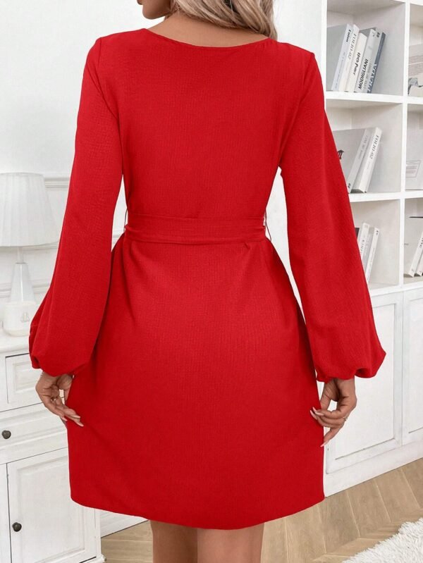 SHEIN Clasi Robe élégante avec manches bouffantes – Image 2