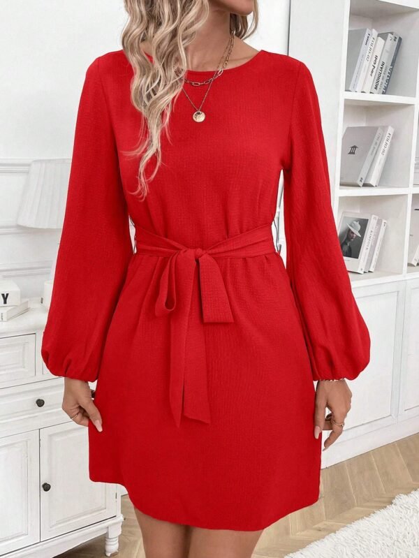 SHEIN Clasi Robe élégante avec manches bouffantes – Image 5