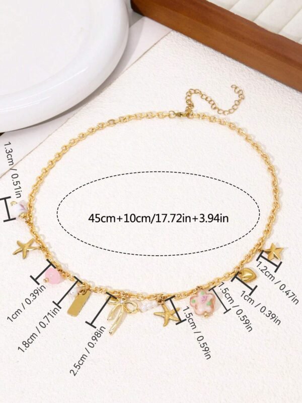 Collier multicomposant en acier inoxydable – Image 5