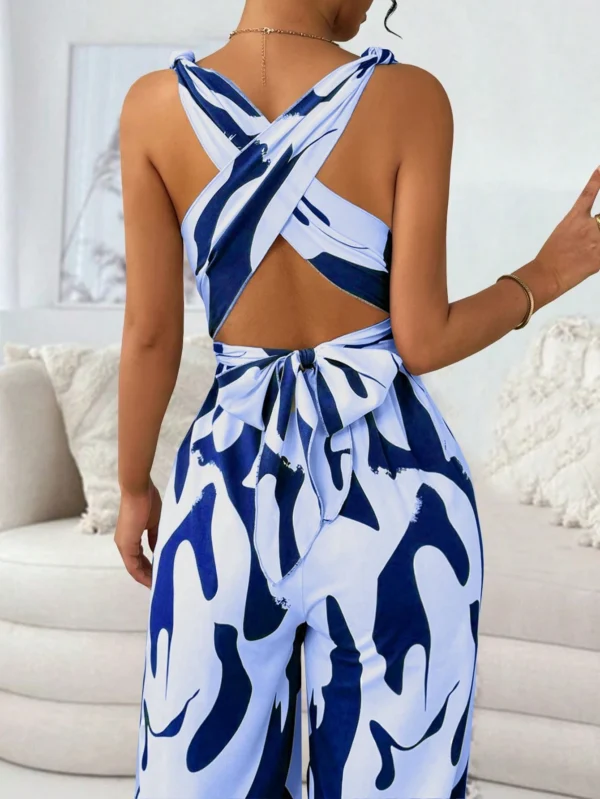 SHEIN Clasi CombinaisonDos nu imprimé – Image 2