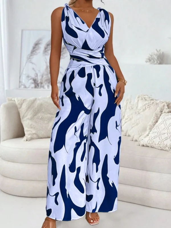 SHEIN Clasi CombinaisonDos nu imprimé – Image 3
