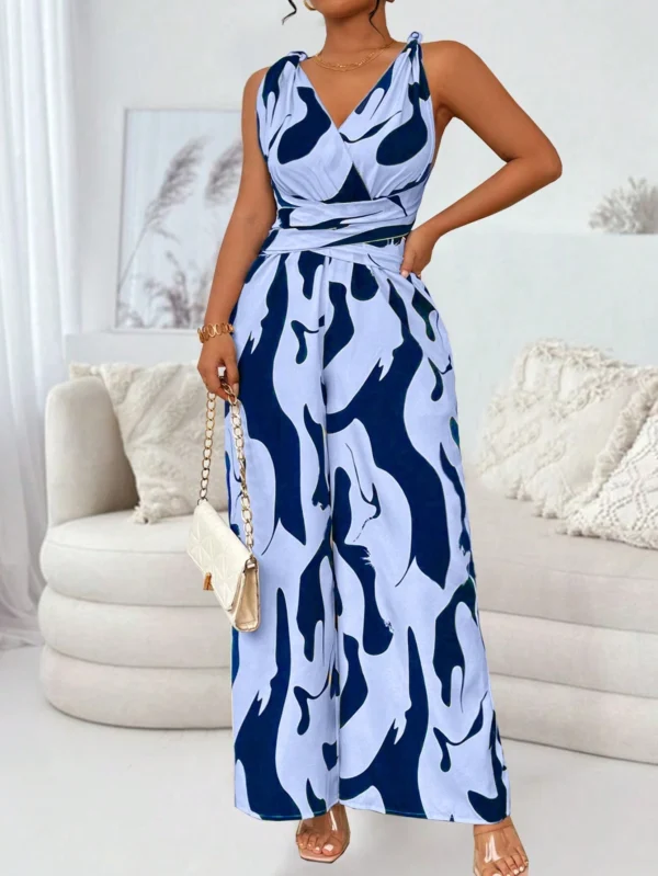 SHEIN Clasi CombinaisonDos nu imprimé – Image 4