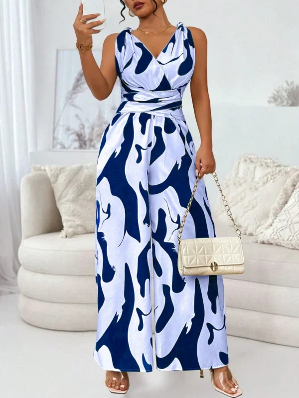 SHEIN Clasi CombinaisonDos nu imprimé – Image 5