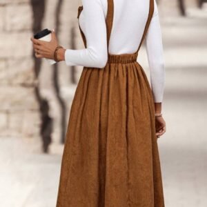 EMERY ROSE Robe pull décontractée avec sangles
