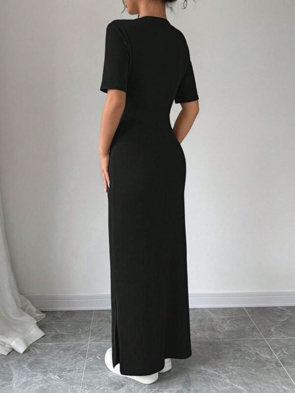 SHEIN ChicEase Robe longue femme col V – Image 2